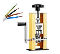 Electric Wire Separator,Automatic Wire Separator | Manual/Electric Copper Separator - 1-25mm Cable Puller with Hand Crank or Drill Driven for Men Women Professionals