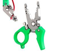 Electric Wire Stripper | 1 * Multifunctional Cable Pliers | Professional 3.75 Inch Tool for Stripping, Cutting, Crimping and Tightening Wires | Function for Electrical Work