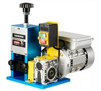 Electric Wire Stripper Machine - 1.5-25mm Cable, 4-Channel Stripping VOGREX Silver One Size