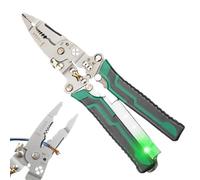 Electric Wire Strippers, Electric Cable Peeler - Precision Lug Pliers with Ergonomic Handle for Recreational Vehicle Systems DIY Repair Work
