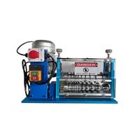 Electric Wire Stripping Machine 1.5-38mm Cable Stripper Copper Peeler for Copper Aluminium Wire Recovery 370W 750W(Electric 750W)