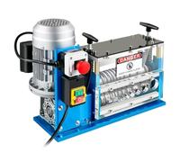 Electric Wire Stripping Machine 370W 1.5-38mm Cable Stripper 11 Channels Acrylic+Aluminum