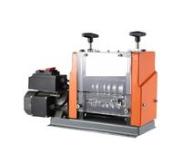 Electric Wire Stripping Machine 60W 1.5-25mm Visible Depth 6 Round & Flat Channels for Scrap Copper Recycling Rápido y preciso