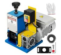 Electric Wire Stripping Machine Portable Stripper Cable 1.5-25mm 180W for Scrap Copper Recycling Rápido y preciso(Light Blue W Blade)