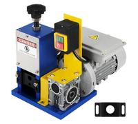 Electric Wire Stripping Machine Portable Stripper Cable 1.5-25mm 180W for Scrap Copper Recycling Rápido y preciso(Dark Blue)