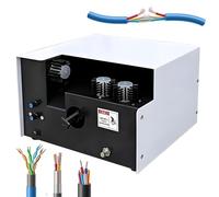 Electric Wire Twister and Stripper Machine, 5-60mm Twisting Length for Cable Stripping and Shield Braid Brushing