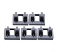 Electric Wire Welding Fixture for Soldering - Heat-Resistant Plastic Adjustable Dual-Clamp Holder, 60 x 70 mm, Anti-Slip Grooves, Stable