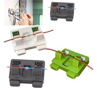 Electric Wire Welding Fixture, Holding Power Welding Accessories, Multi-Functional Portable Welding Fixture Tool, Welding Electrode Holder Lead for MIG, TIG and Spot Welding (Mixed-3Pcs)