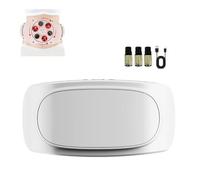 Electric Wireless Abdominal Massager, Multi-Function Automatic Tummy Rubbing Instrument for Fat Burning, Rechargeable Massage - Positive & Negative Kneading, for Leg, Waist