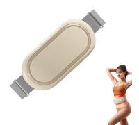 Electric Wireless Abdominal Massagers, Stomach Massager for Fat Burning Digestion, 6 Massage Modes, Rechargeable Slimming Massage Belt Body Sculpting Machine for Belly Waist Leg (Yellow)