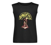 Electric Wizard Candle Aware Mens Black Sleeveless T-Shirt Graphic Tee Printed Unisex Vest Tank Tops Shirt XXL