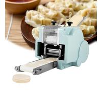 Electric Wonton Wrapper Maker, Automatic Dumpling Skin Machine, Electric Dumpling Wrapper Machine with Conveyor Belt for Kitchen Noodle Shops Breakfast Shops