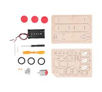 Electric Wooden Gliding Aircraft Diy Model Assembly Toy Stem Educational Building Set For Kids Science Experiment And Parent Interaction