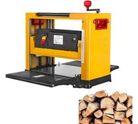 Electric Woodworking Planer, High Power 2000W & 12000 RPM for Smooth Wood Bamboo Surfacing, Adjustable Depth Precision Planing