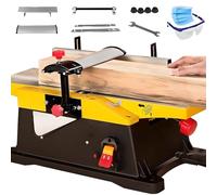 Electric Woodworking Planer with Tool Holder, 1800W Power, Adjustable Planing Depth for Precision Wood Cutting, Ideal for Desktop and Benchtop Use