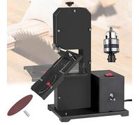 Electric Woodworking Wire Saw - Desktop Scroll Saw for Multi-Angle Cutting | 70Mm Cutting Height,90Mm Throat | Curves + Straight Cuts | Tilting Metal Table (0-45°) | Wood Cutting Machine