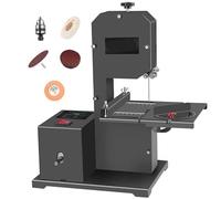 Electric Woodworking Wire Saw - Small Desktop Scroll Saw for Multi-Angle Cutting, 70mm Height, 1750RPM Speed, Ideal for Grinding and Polishing