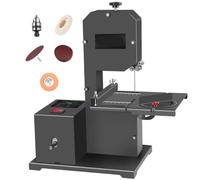 Electric Woodworking Wire Saw - Small Desktop Scroll Saw with 0-45° Adjustable Cutting Angle, Multifunctional Wood Cutting Machine for Home Use