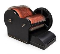 Electric Wool Carding Machine with Variable Speed and Dual Foot Pedals | Motor-Driven Rollers, Up To 56 rpm Adjustment And Separate Forward/Reverse Pedals Support Controlled Fibre Preparation