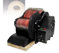 Electric Wool Drum Carder, Foot Pedal Operated, Variable Combing Speed, Forward and Reverse Rotation, Perfect for Wool Processing and Handmade Felt Making