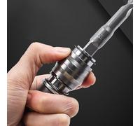 Electric Wrench Conversion Head to Electric Hammer, Includes Drill Bits, Suitable for For drilling in Walls and Bricks (B)