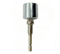 Electric Wrench Jack Socket Designed for Quick Tire Changes and Compatible with Various Jacks (Gray)