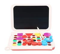 Electric Writing Board Toy Drawing Pad for Kids Children, Interesting Painting Toy, Cartoon Puzzle, Applicable Age 3+, Plastic Material (Red)