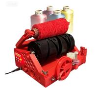 Electric Yarn Winder, Automatic Cone Winding Machine,Automatic Wool Peeler Compute with Digital Display, Built-in Length Detector, for DIY Weaving, Tufting, Knitting(B)
