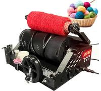 Electric Yarn Winder, Automatic Yarn Spinner with Built-in Length Detector and Digital Display, Max Winding Length 20000 Meters, Automatic Pause Function
