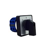 Electric YMW26-20/2M IP65 Changeover Rotary Cam Main Switch 20A 2 Poles 3 Position With Enclosure 1Pcs(1234 With Box)