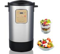 Electric Yogurt Fermenter,12L/18LAutomatic Commercial Yogurt Maker Time And Temperature Control,for Home Business, Makes Cheese, Natto, Rice Wine, Dough, Fruit Vinegar Easily 12L
