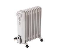 Electrical 2500W 11 Fin Portable Oil Filled Radiator Electric Heater