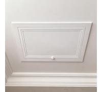 Electrical Access Panel 10 12 14 16 20 24 28 in, Plumbing Service Door for Ceiling Wall Cover Plate, Metal Attic Door Inspection Hatch(12x24in(300x600mm))