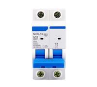 Electrical accessories 2P Air Switch AC 230/400V NXB-63 C Load Protector Short Circuit Trip DZ47 1Pcs(50A)