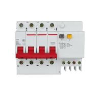 Electrical accessories Circuit BreakerDZ47SLE 4P Type C Leakage Circuit Breaker MCB RCBO DZ47SLE 6KA 4P 400AC Type C 6A 10A 16A 20A 25A 32A 40A 50A 63A 1Pcs(25A)