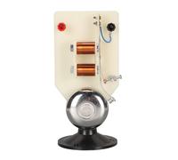 Electrical Bell Science Experiment, Vertical Physical Acoustic Teaching Tool with Base, Plastic & Copper, DC 3-6V - Demonstrates Electromagnetism, Enhances Physics Learning f