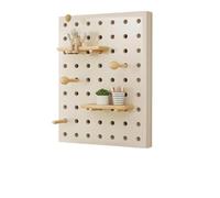 Electrical Box Cover Hole Board Meter Box Decorative Painting Wall Hanging Piece Storage Ra No Drilling Required(Color 1,Hole_17MM Thick_50*40)