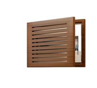Electrical Box Cover Living Room Decorative Painting Conceal Meter Box Multimedia Cover Beautiful Real Wood Wall Art for Space(Color 1,70 * 50)
