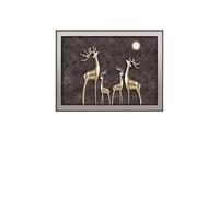 Electrical Box Cover Modern Electric Meter Box Shading Painting, Weak Current, Distribution Decoration(Color 2)