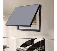 Electrical Box Cover, Wall Hanging Style Frame for Living Room, Vertical Art Panel to Conceal Alarm/Breaker Panel, Protective Lid