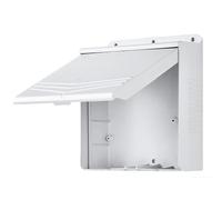 Electrical Box, Electrical Enclosure ABS Plastic Enclosure IP65 Rated, Flip-Top Design Cable Management(12x9.2x4 cm/4.7x3.6x1.6 in)
