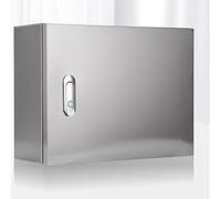 Electrical Box Enclosure, Heavy Duty Waterproof Stainless Steel Junction Chest for Utility Boxes & Pump Systems, 300x450x120mm, T 1.2mm