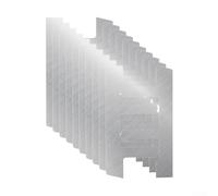 Electrical Box F Clamp for Secure Switch Box Bracket and Power Socket Mounting, Metal F-Clamp Hardware Fixing Kit, 13 x 7.3 cm, 10 Pack