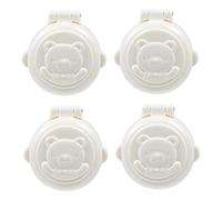 Electrical Button Protective Covers 4pcs Abs Child Security Lock