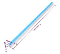 vidaXL PVC Cable Trunking – Self-Adhesive Strip 40x25mm 10m – White
