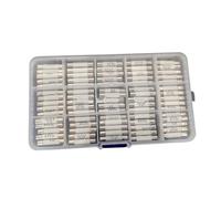 Electrical Ceramic Fuses, Ceramic Fuse Pack Of 75 6x30mm 0.5A-30A 250V Assortment Kit