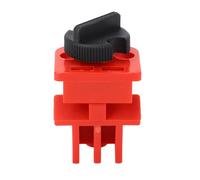 Electrical Circuit Breaker Lockout Device Sturdy Rugged Nylon Multi Pole Clamp On Breaker Lock Out With Pull Rod Type Clamp Design For Industrial Power Isolation Areas Handle