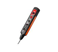 Electrical Circuit Voltage Tester Pen with Digital Screen, ABS Housing, and Metal Contact Tip for Outlet and Equipment Checks