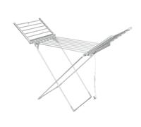 Electrical Clothes Heated Airer, Clothes Rack Drying Laundry Rack with Non Slip Feet, Long Lasting, Cost Effective, Fast Drying, Flat Foldable for Space Saving, 74 x 74 x 146