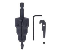Electrical Conduit Reamer, Power Conduit Reaming Tool with 1/4 Inch Shank, High Carbon Steel Deburring Tool for Metal Pipes and Electrical Installations